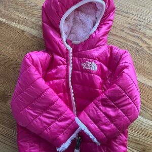The North Face Infant Pink Fleece Jacket